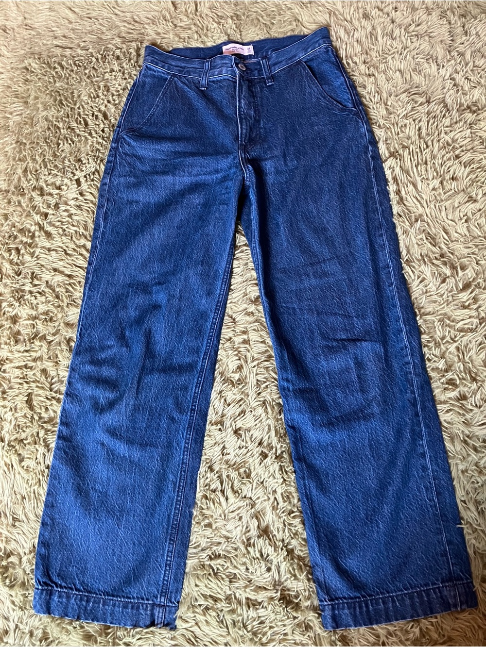 Abercrombie & Fitch Relaxed Loose Fit High Rise Jeans 2S